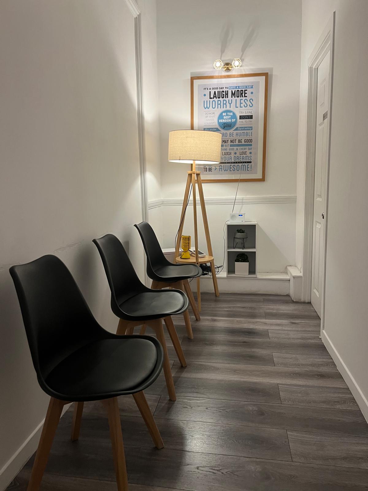 Holistic Healthcare Clinics Reception Area